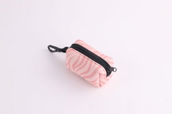 Porta Bolsitas Zebra Rosa GD