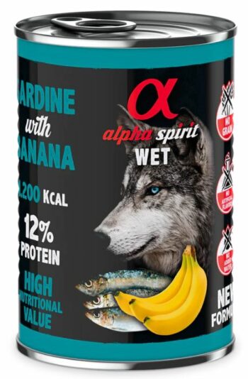 Sardina con plátano 400g