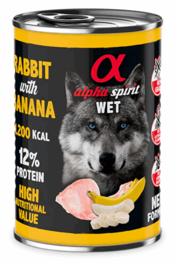 Conejo con plátano  400g